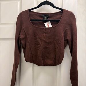 House of Harlow cropped top